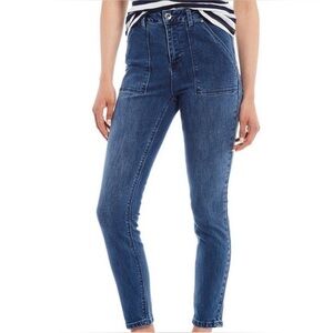 NEW A Loves A High Rise Cargo Skinny Jeans NWT